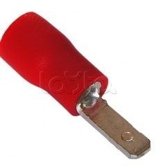 REXANT 08-0311, Клемма плоская изолированная 0.5-1.5 мм² (КПИ штекер - 2.8мм) (100шт/уп) REXANT 08-0311 