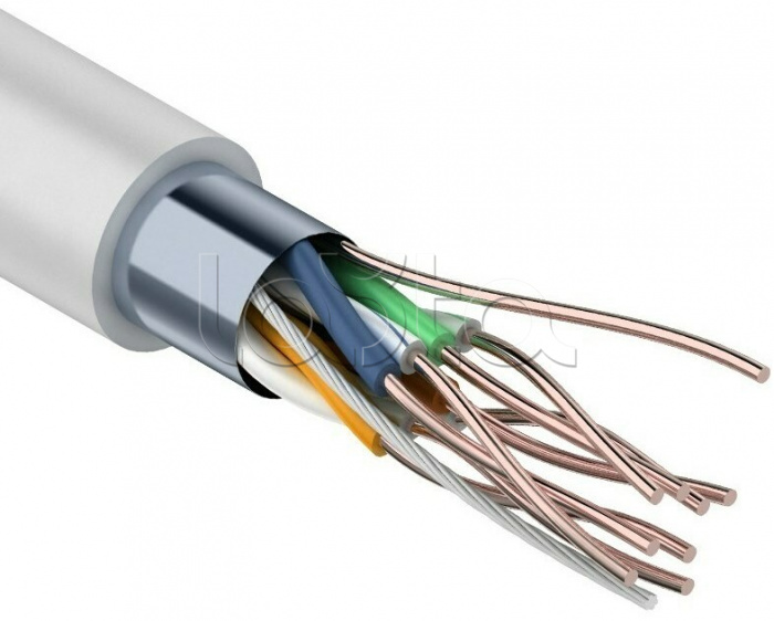 Tantos Кабель FTP 4PR 24AWG (Cu) CAT5E PVC серый 305м Tantos, Кабель Tantos FTP 4PR 24AWG (Cu) CAT5E PVC серый 305м Tantos
