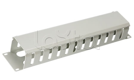 Cabeus JB07-2U-GY, Органайзер кабельный Cabeus JB07-2U-GY