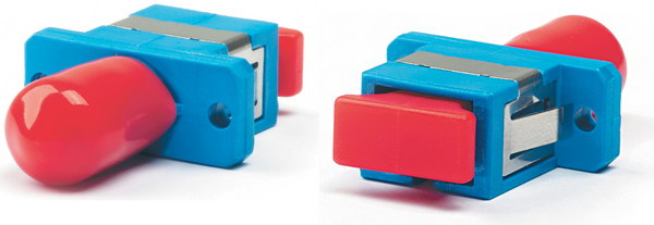 Hyperline FA-S11Z-SC/ST-N/BK-SL, Адаптер проходной FA-S11Z-SC/ST-N/BK-SL Hyperline