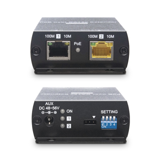 SC&T IP09P, Комплект удлинителей PoE (до 38W) по витой паре до 800м SC&T IP09P