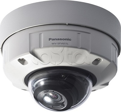 Panasonic WV-SFV611L, IP-камера видеонаблюдения купольная антивандальная Panasonic WV-SFV611L