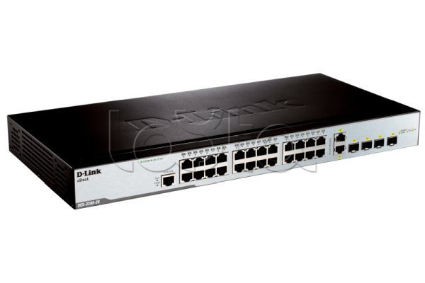 D-Link DES-3200-28F_RFB/C1, Коммутатор D-Link DES-3200-28F_RFB/C1