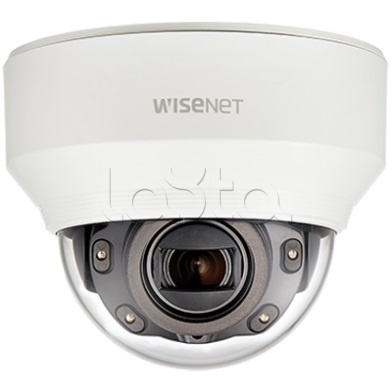 WISENET XND-6080R, IP-камера видеонаблюдения купольная WISENET XND-6080R