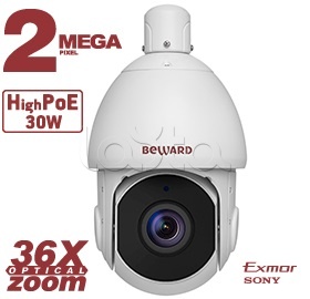 Beward SV2215-R36P2, IP-камера видеонаблюдения купольная Beward SV2215-R36P2