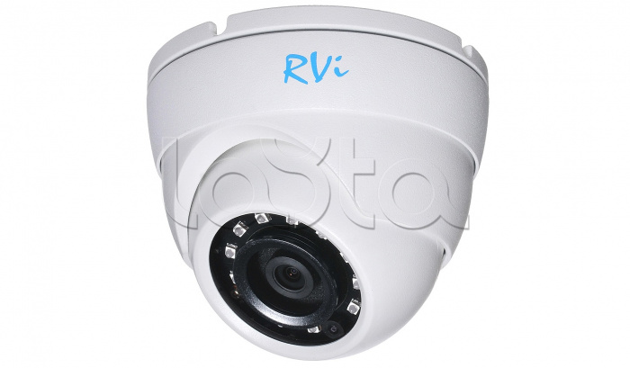 RVi-1NCE2120 (3.6) white, IP-камера видеонаблюдения купольная RVi-1NCE2120 (3.6) white