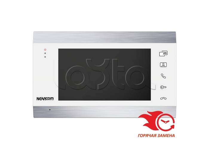 NOVIcam WHITE MAGIC 7|Видеомонитор домофона NOVIcam WHITE MAGIC 7 ...