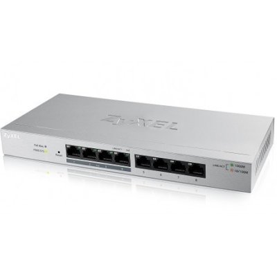 ZyXEL GS1200-8HPV2, Smart коммутатор PoE+ ZyXEL GS1200-8HPV2