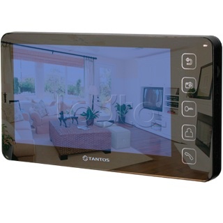 Tantos Prime SD (Black Mirror) VZ, Монитор цветного видеодомофона адаптированный Tantos Prime SD (Black Mirror) VZ