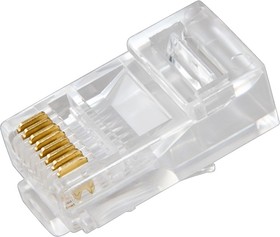 PROCONNECT 05-1021-6, Коннектор RJ-45 CAT5E (100шт/уп) PROCONNECT 05-1021-6