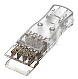 Hyperline 110C-C-1P, Коннектор 1-парный Hyperline 110C-C-1P