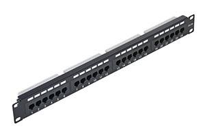 NETLAN EC-URP-24-UD2, Патч-панель 19&quot;, 1U, 24xRJ45 кат.5e NETLAN EC-URP-24-UD2