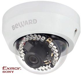 Beward BD3570DR (3,6мм), IP-камера видеонаблюдения купольная Beward BD3570DR (3,6мм)