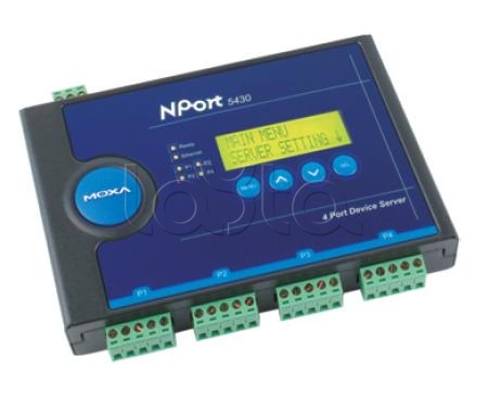 Moxa NPort 5430, Сервер 4-портовый RS-422/485 в Ethernet Moxa NPort 5430