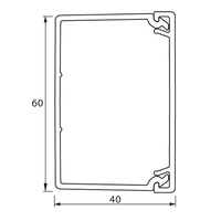Legrand 638197, Кабель-канал METRA 60x40 Legrand (638197)