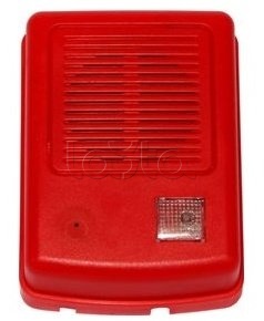 МЕТА 18555 Абонентское устройство (пластиковый корпус, цвет красный), Панель вызывная МЕТА 18555 Абонентское устройство (пластиковый корпус, цвет красный)