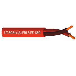 Юнитест UT 505нг(A)-FRLS FE180 1x2x0,8mm (0,5мм2) , Кабель огнестойкий для пожарной сигнализации UT 505нг(A)-FRLS FE180 1x2x0,8mm (0,5мм2) Юнитест