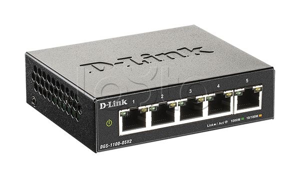 D-Link DGS-1100-05V2/A1A, Коммутатор D-Link DGS-1100-05V2/A1A