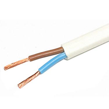 КабельЭлектроСвязь ШВВП 2x0.5 (200 м), Провод (шнур) с 2 параллельными медными многопроволочными жилами сечением 0,5 миллиметров квадратных, в изоляции и оболочке из поливинилхлоридного пластиката ШВВП 2x0,5 КабельЭлектроСвязь (200 м)