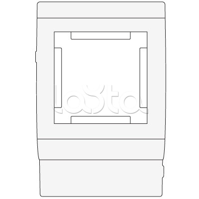 DKC 00514, Рамка на короб PDA-45N 100 мм DKC 00514