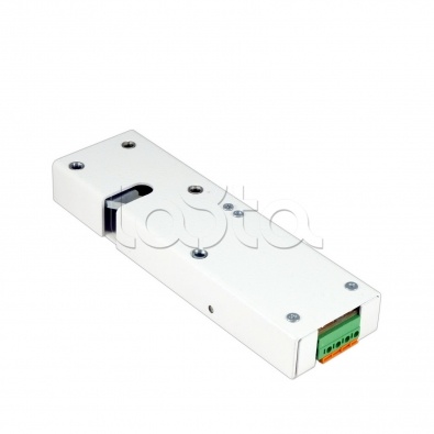 Promix-SM323.10.1-01 (белый), Замок электромеханический с толкателем и датчиком положения двери Promix-SM323.10.1-01 (белый)