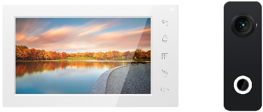 Tantos Amelie HD X kit (White), Комплект HD домофона Tantos Amelie HD X kit (White)