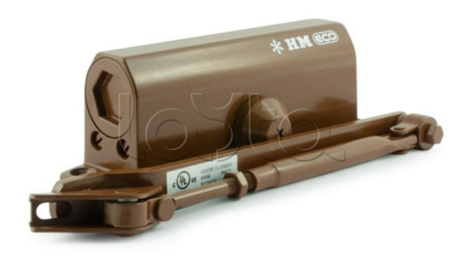 НОРА-M 520 ECO EN2-3, с рычажной тягой (коричневый), Доводчик НОРА-M 520 ECO EN2-3, с рычажной тягой (коричневый)