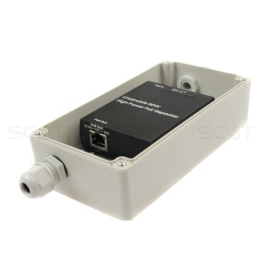 SC&T IP04R-SO, Уличный удлинитель PoE af/at/bt по витой паре до 280м (до 48.86Вт) SC&T IP04R-SO