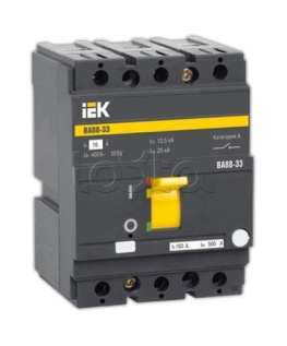IEK SVA10-3-0125, Выключатель автоматический 3P 125A IEK ВА88-32 3Р 125А 25кА (SVA10-3-0125)