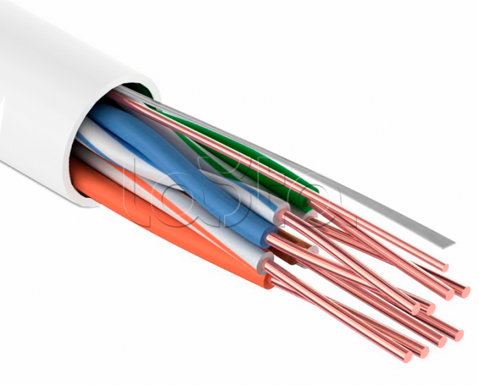 Tantos Кабель UTP 4PR 24AWG (Cu) CAT5E PVC серый 305м Tantos, Кабель Tantos UTP 4PR 24AWG (Cu) CAT5E PVC серый 305м Tantos