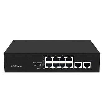 NIKOMAX GL-SW-F005-08P, Коммутатор 8 портовый NIKOMAX GL-SW-F005-08P