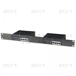 SC&T TPN002-IP, Панель монтажная 19&quot;(2U) SC&T TPN002-IP