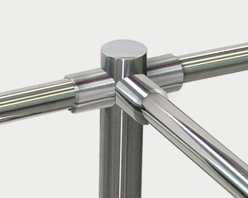 PERCo-BH02 0-10, Патрубок прямой для крепления поручней PERCo-BH02 0-10