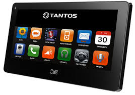 Tantos NEO Slim (черный), Монитор цветного видеодомофона со сверхтонким корпусом и сенсорным экраном Tantos NEO Slim (черный)