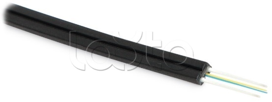 Hyperline FO-FTTH-IN-9A1-4-LSZH-BK, Кабель волоконно-оптический 9/125 (G657.А1) одномодовый, 4 волокна, самонесущий, со свободными волокнами (FTTH), гибкий (мин. стат. радиус изгиба 15 мм), для внутренней прокладки, LSZH, черный Hyperline FO-FTTH-IN-9A1-4-LSZH-BK 
