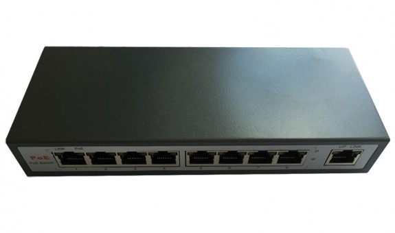 BAS-IP SH-20.8, Коммутатор PoE неуправляемый BAS-IP SH-20.8