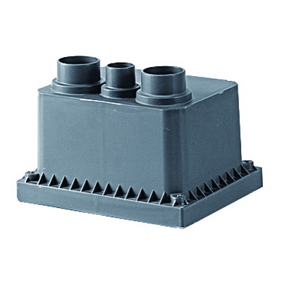DKCDKC 025001025001, Колодец переходной смотровой 225x175x145 с крышкой для двустенных труб DKC (025001)