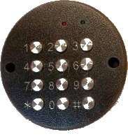 Телеинформсвязь КБД-10-Н (круглая), панель кодонаборная Телеинформсвязь КБД-10-Н (круглая)