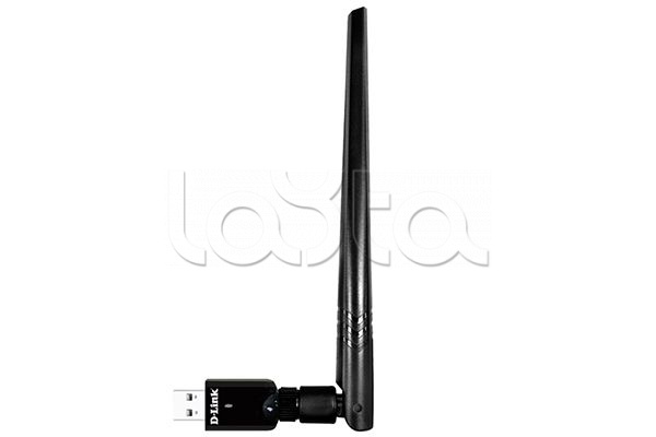 D-Link DWA-185/RU/A1A, Беспроводной двухдиапазонный USB 3.0 адаптер AC1200 с поддержкой MU-MIMO и съемной антенной D-Link DWA-185/RU/A1A