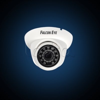 Falcon Eye FE-ID1080MHD/20M-2,8, Камера видеонаблюдения уличная купольная Falcon Eye FE-ID1080MHD/20M-2,8