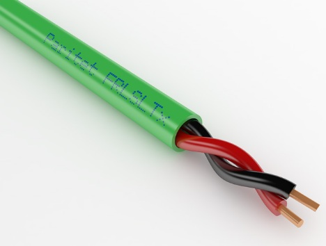 Паритет КСРВнг(А)-FRLSLTx 2x2x0,8 (0,5 мм²) (200 м), Кабель огнестойкий низкотоксичный для систем пожарной безопасности КСРВнг(А)-FRLSLTx 2x2x0,8 (0,5 мм²) (200 м) Паритет