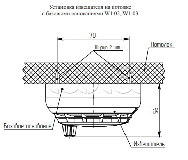 Рубеж Базовое основание W1.02, Базовое основание W1.02 Рубеж