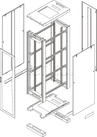 Инструкция по сборке серверного шкафа