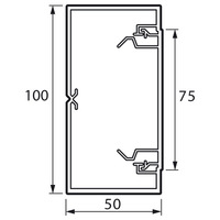 Legrand 638081, Кабель-канал METRA 100x50 Legrand (638081)