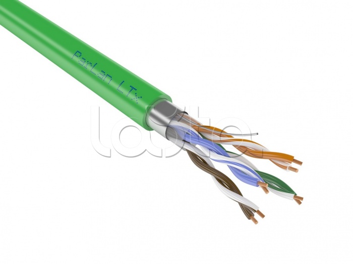 Паритет ParLan F/UTP Cat5e PVCLS нг(A)-FRLSLTx 2х2х0,52 (305 м), Огнестойкий кабель низкотоксичный парной скрутки для СОУЭ, СКС и IP-сетей имеет 2 пары жил диаметром 0,52 мм (24 AWG) с утолщенной изоляцией 1,2 мм ParLan F/UTP Cat5e PVCLS нг(A)-FRLSLTx 2х2х0,52 Паритет (305 м)
