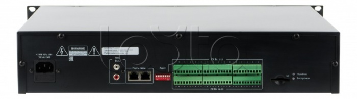 Roxton IP-A6223A, Интерфейс аварийного сигнала с блоком сообщений Roxton IP-A6223A