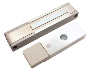ALeko ALM-150P (24В серый), Электромагнитный замок с датчиком состояния двери ALeko ALM-150P (24В серый)