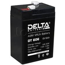 Delta DT 606, Аккумулятор свинцово-кислотный Delta DT 606