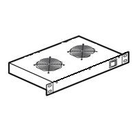 Legrand 046489, Полка с 2 вентиляторами высотой 1U Legrand 046489
