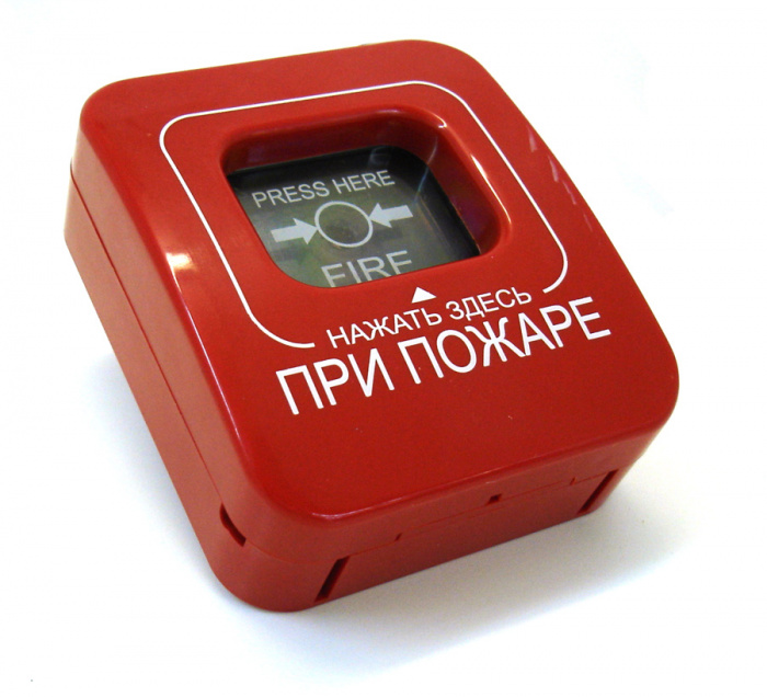 Фактор спецэлектроника ИОПР 513/101-1 ИПР-Кск (без надписи, красный, без крышки), Извещатель пожарный ручной Фактор спецэлектроника ИПР-Кск (ИОПР 513/101-1) (без надписи, красный, без крышки)